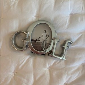 Mariposa Silver Golf Frame